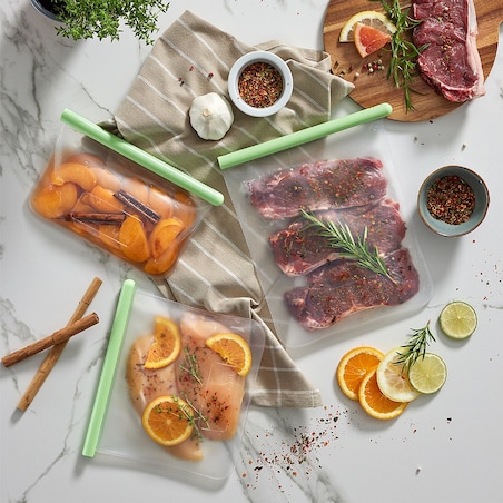 Woreczki strunowe wielorazowe 3 szt / Lekue