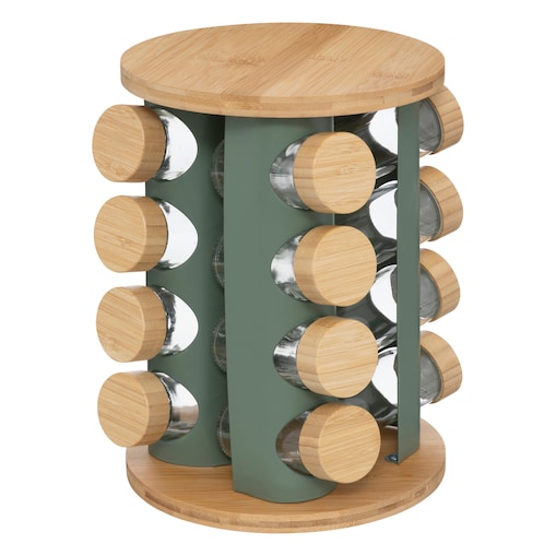 Stojak na przyprawy obrotowy 28,5x21 cm EXTRA zielony