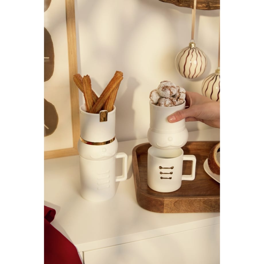 Kubek z miseczką NUTCRACKER, magnus