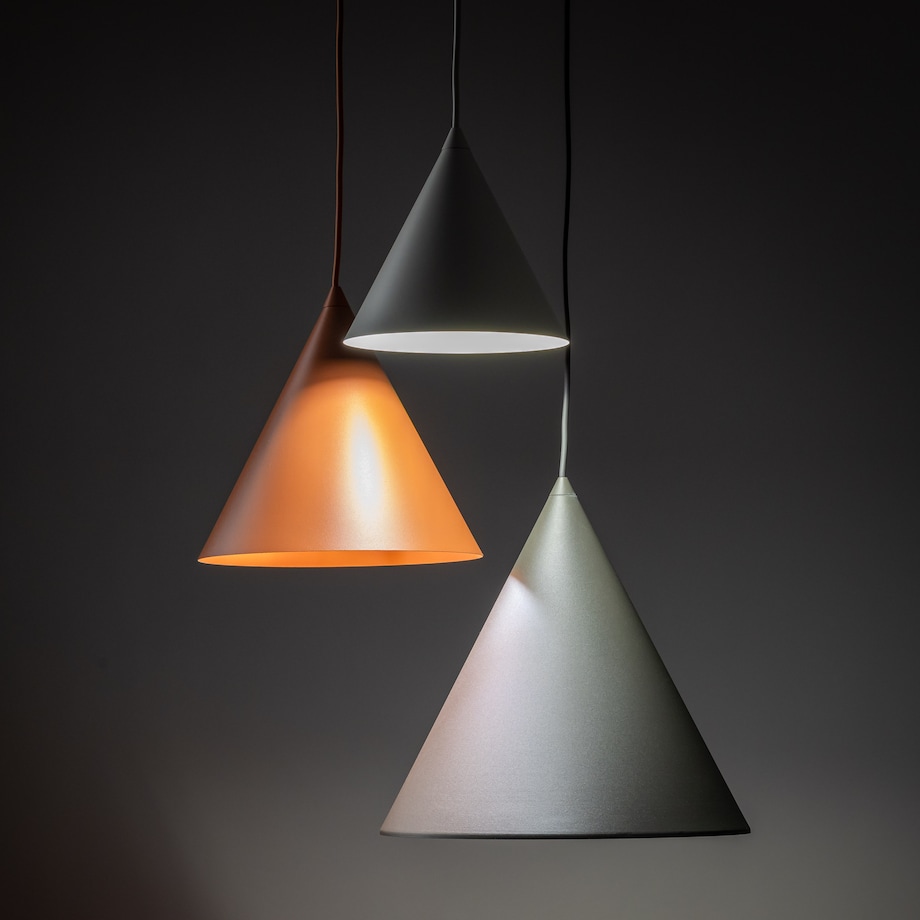 Lampa wisząca TK Lighting CONO 6633 czarna 3xE27 do jadalni i salonu regulowana 160 cm