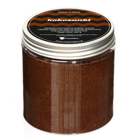 Kawa aromatyzowana świeżo MIELONA smak KOKOSANKI ARABICA Cup&You 200g na prezent upominek dla kobiety mężczyzny faceta mamy taty żony męża