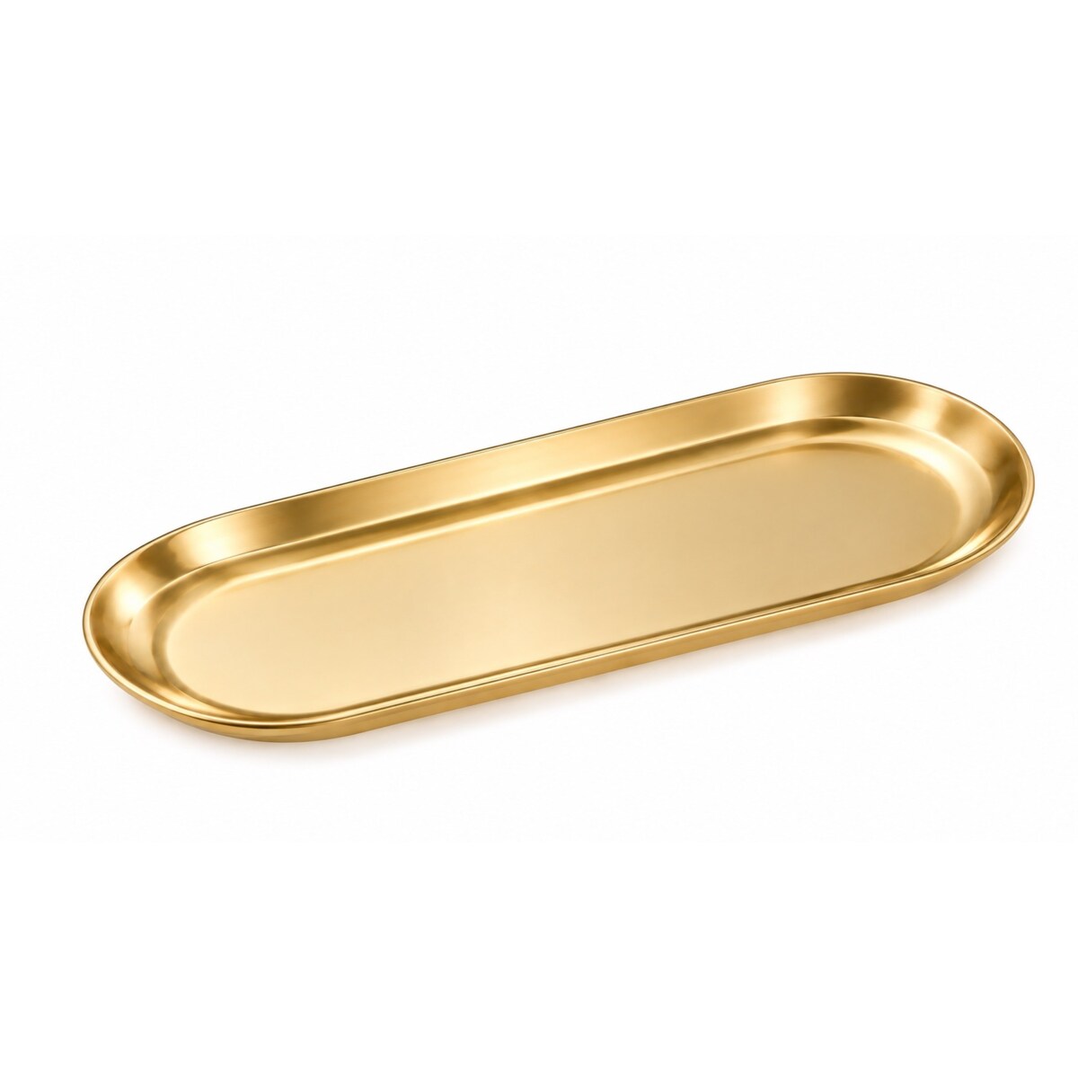 Taca dekoracyjna SHP MIDAS M złota metalowa 23 × 9 cm