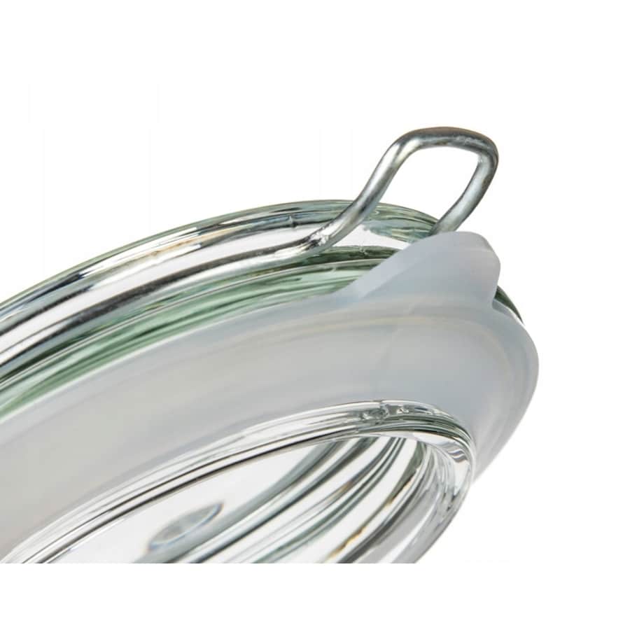 4x Słoik hermetyczny z klipsem szklany na przetwory ogórki weki 2 L soki