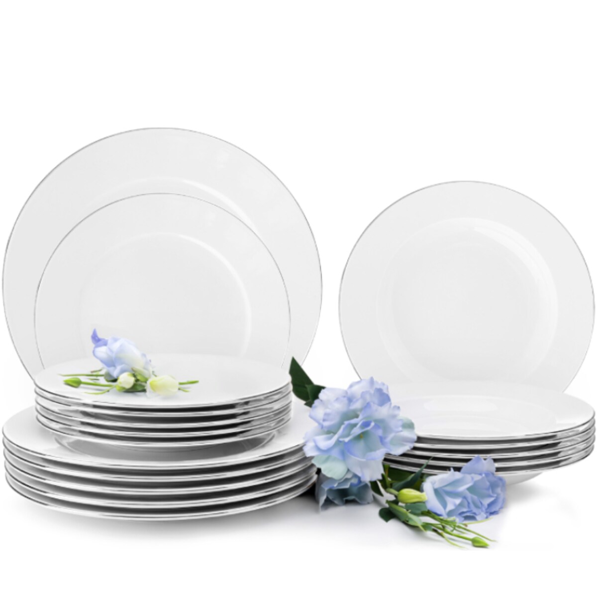 Konsimo MUSCARI Zestaw obiadowy, 6 os. (18el)