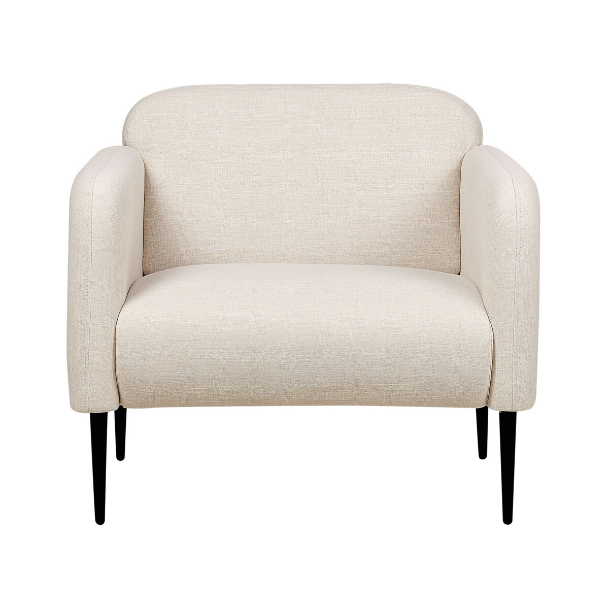 Fotel tapicerowany beżowy STOUBY