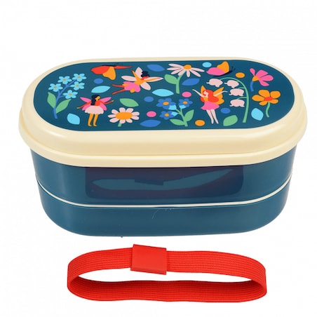 Lunchbox Bento ze sztućcami dla dzieci, Wróżki, Rex London