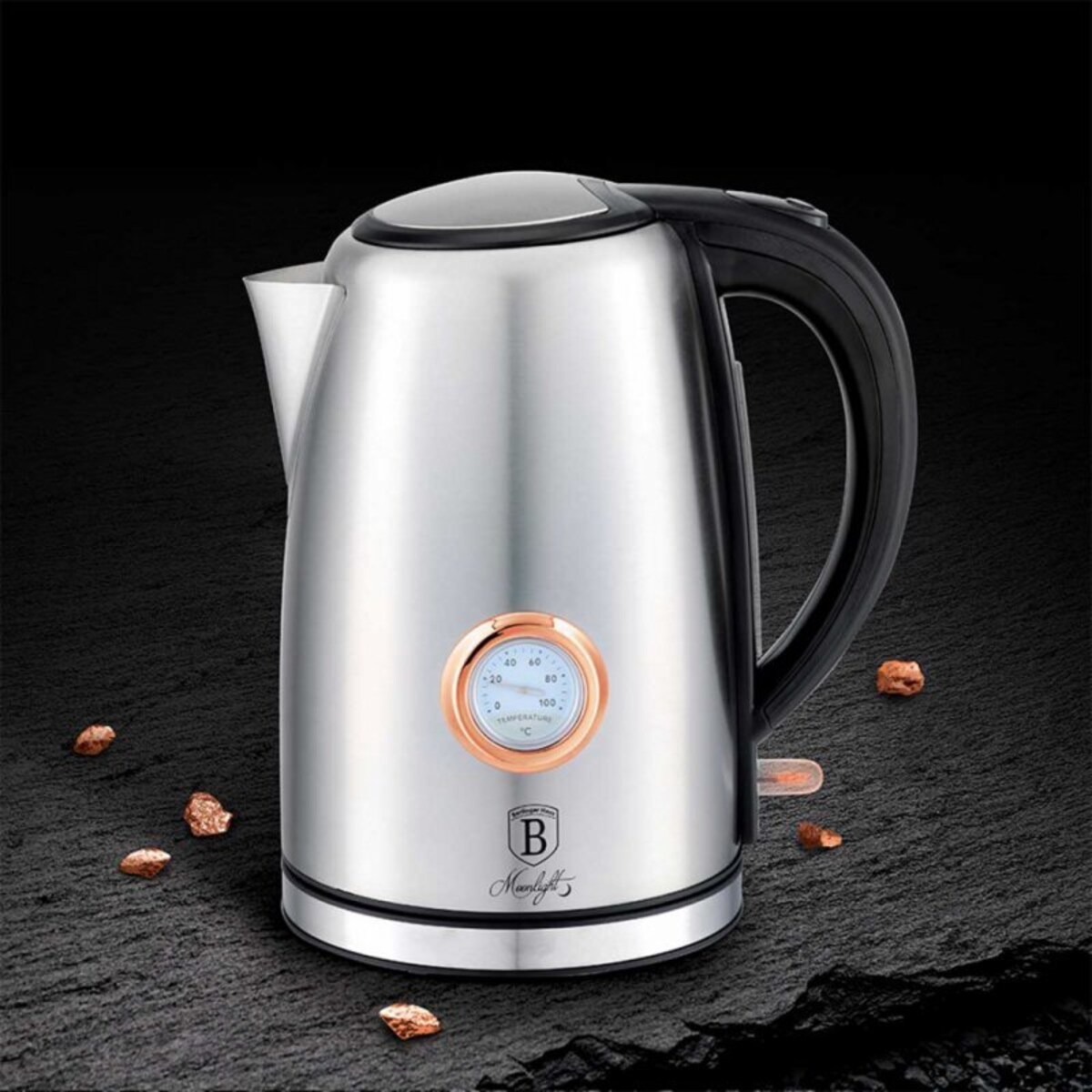 Czajnik Elektryczny 1.7L Z Termometrem Berlinger Haus Bh-9073