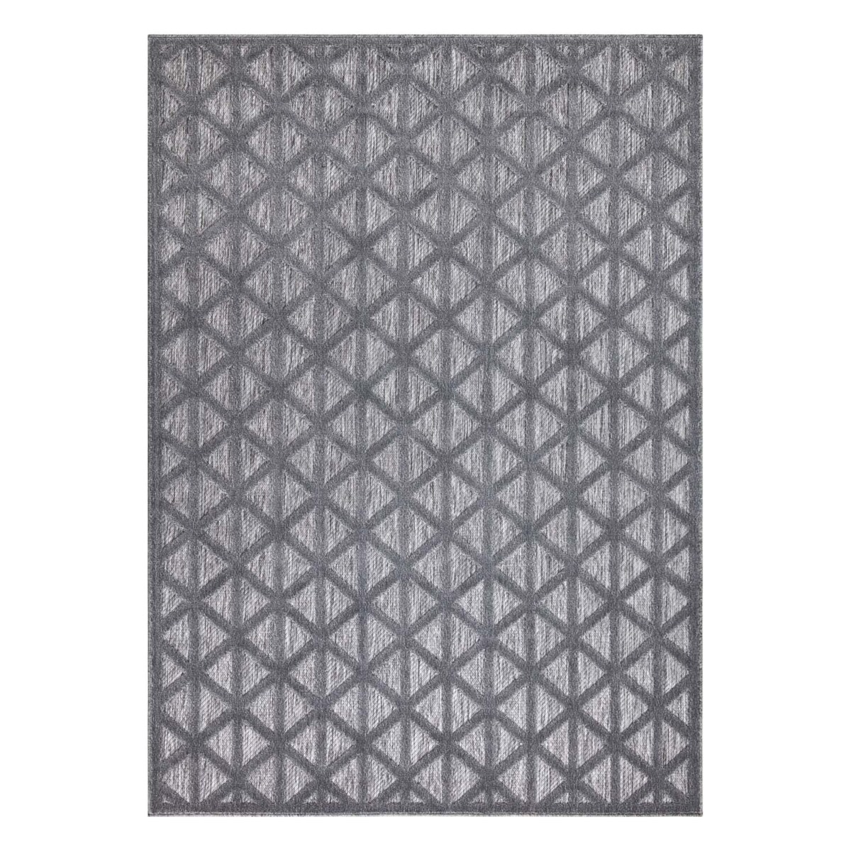 Dywan na zewnątrz i do wnętrz Sanori 4460 Antracyt 150x150