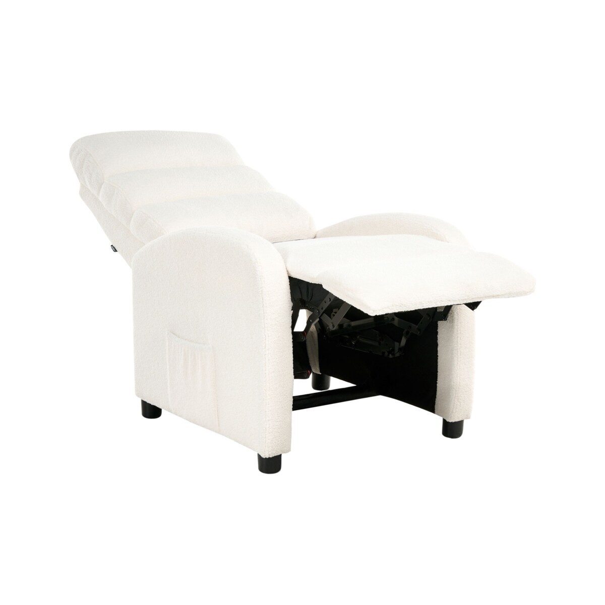 Rozkładany fotel OTUS Boucle Złamana biel