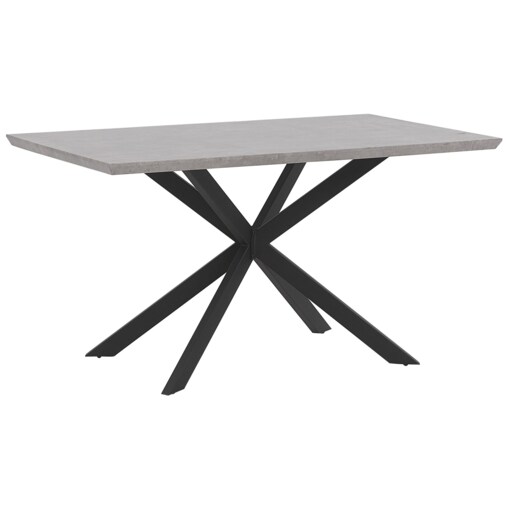 Stół do jadalni 140 x 80 cm efekt betonu SPECTRA