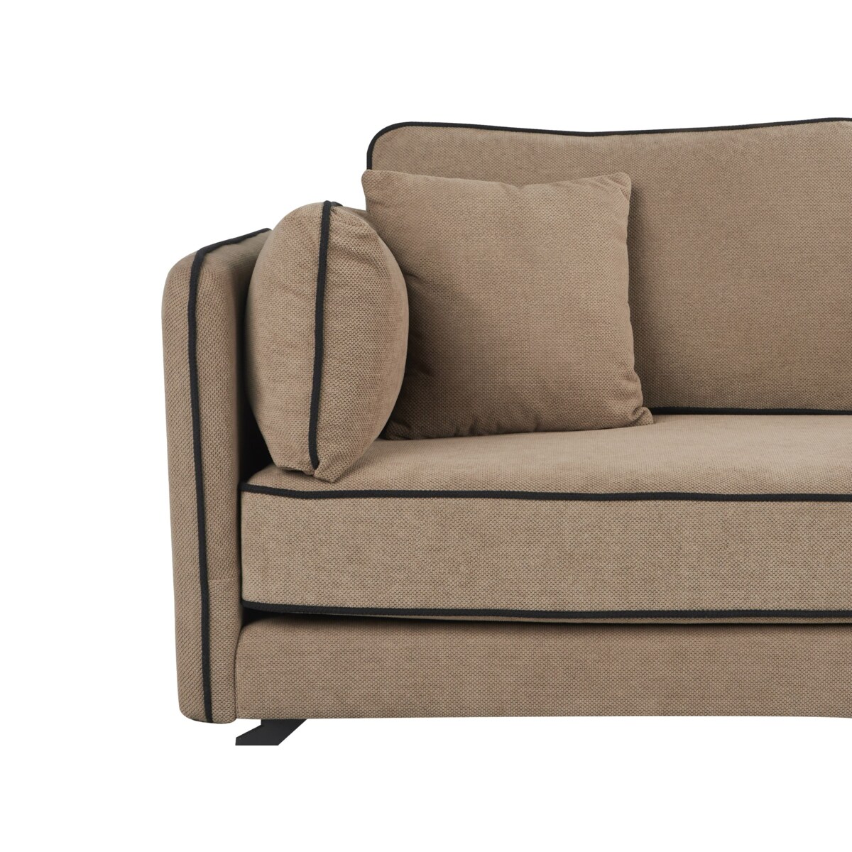 Narożnik ALTAN Jasnobrązowy Lewostronny