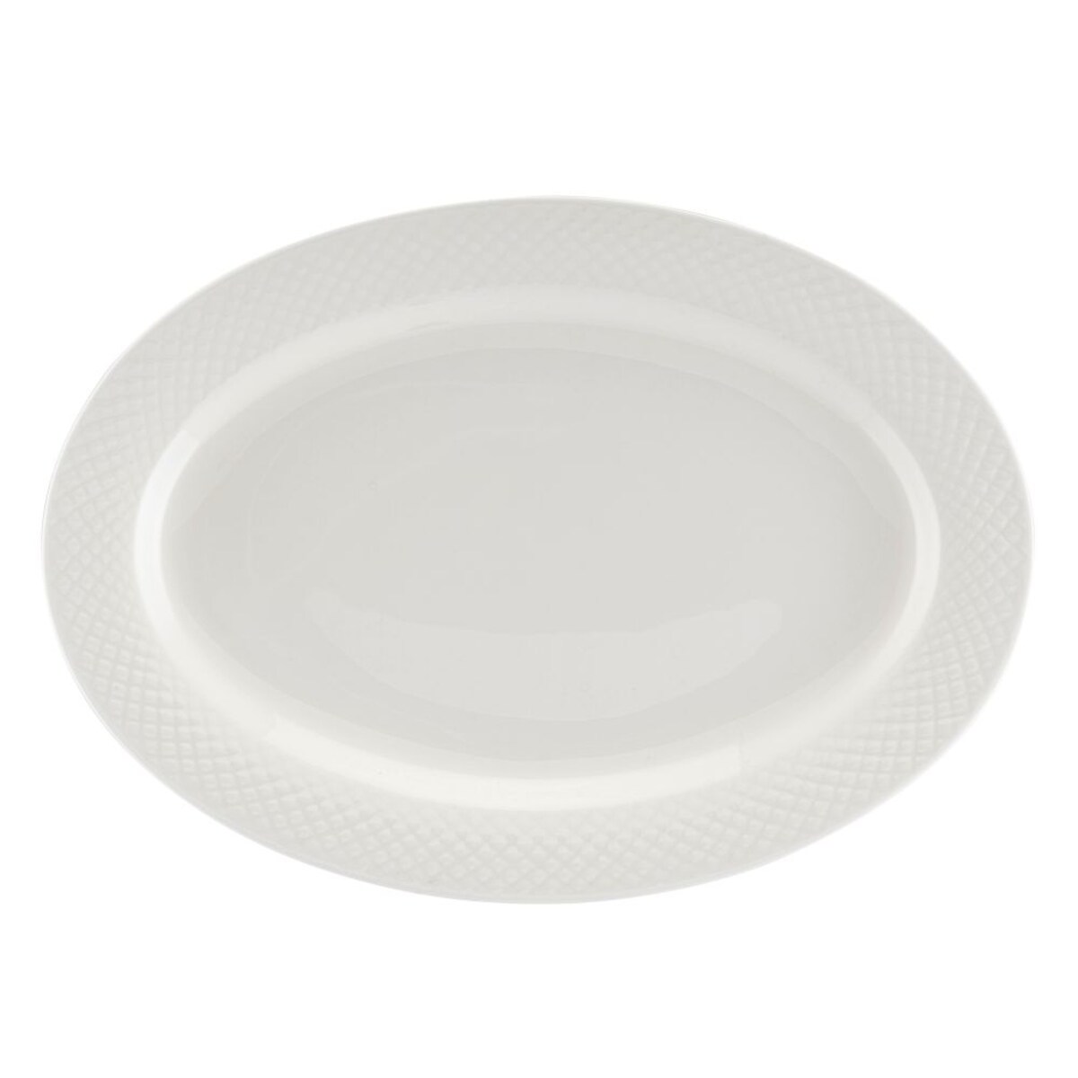 VILLA ITALIA Półmisek owalny porcelanowy 31 cm BARI WHITE