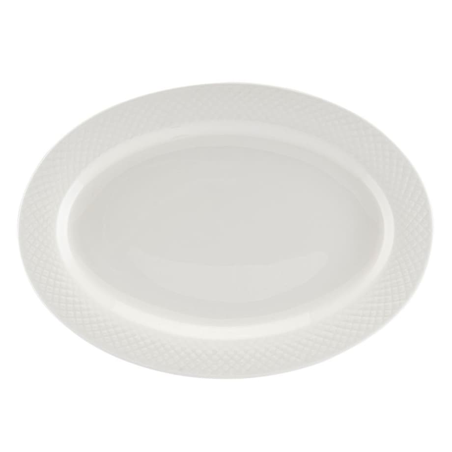 VILLA ITALIA Półmisek owalny porcelanowy 31 cm BARI WHITE