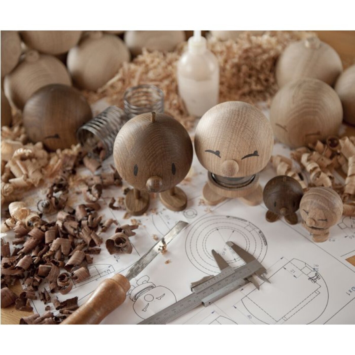 Hoptimist figurka Bumble S Smoked Oak 27556