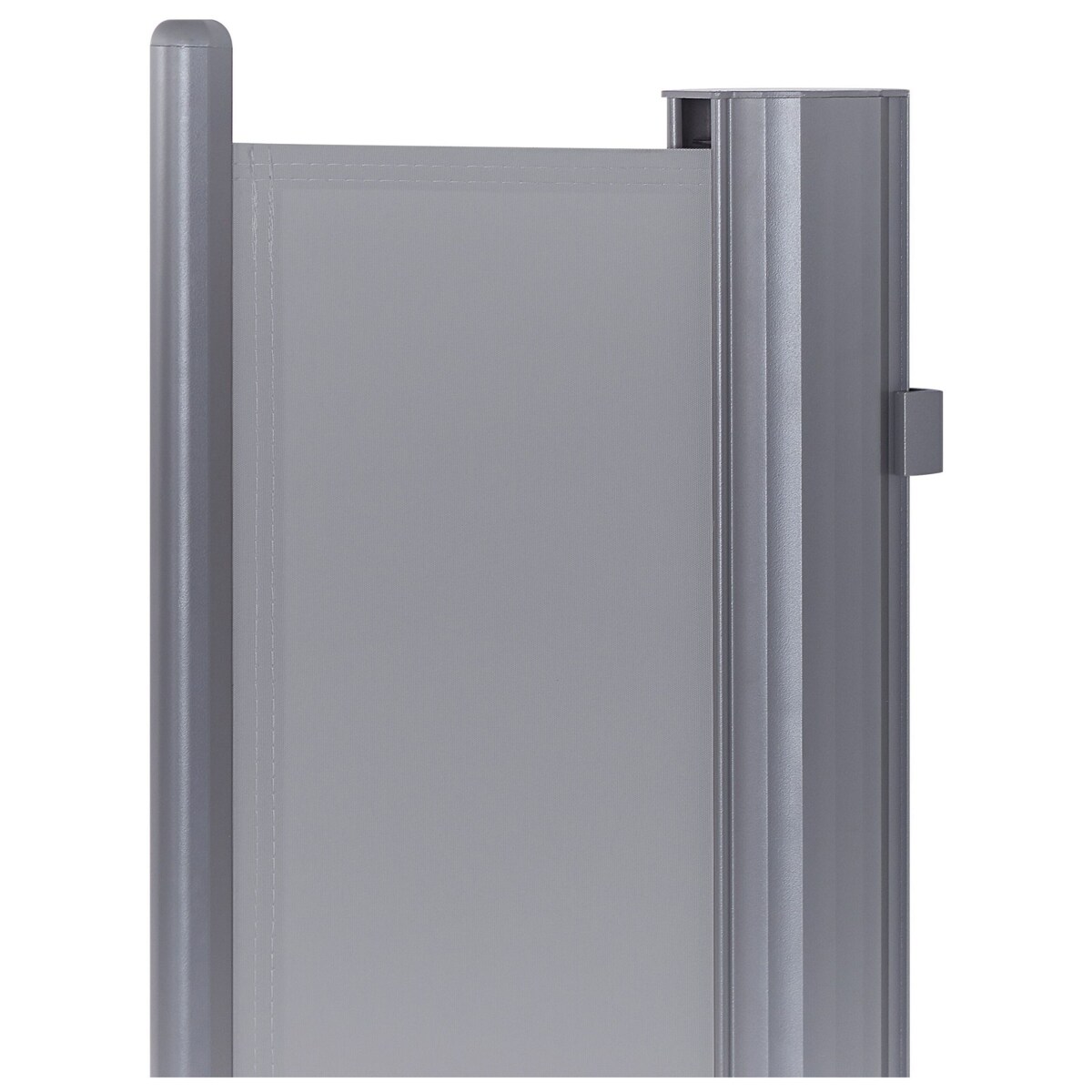 Markiza boczna zwijana 160 x 300 cm jasnoszara DORIO