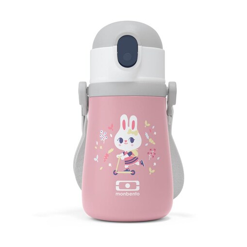 Butelka termiczna dla dzieci Bunny Stram, 360 ml, Monbento