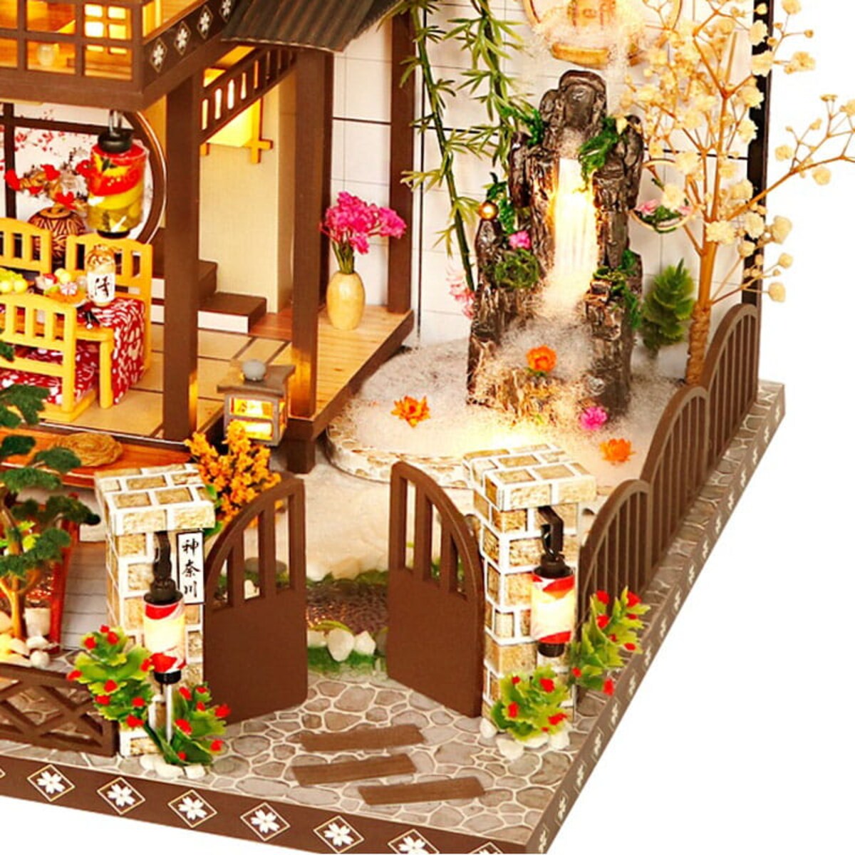 Miniaturowy domek DIY - Pałac Wiecznej Wiosny