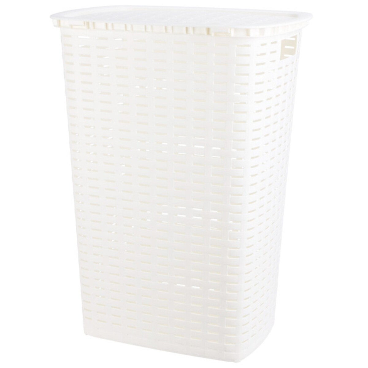 Kosz na pranie z plastiku z recyklingu, 53 l