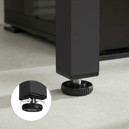 Zestaw Stół Do Jadalni Kuchni Salonu Biura Prostokątny Tessa 120X60 Rustykalny + 4 Krzesła Osaka Czarne