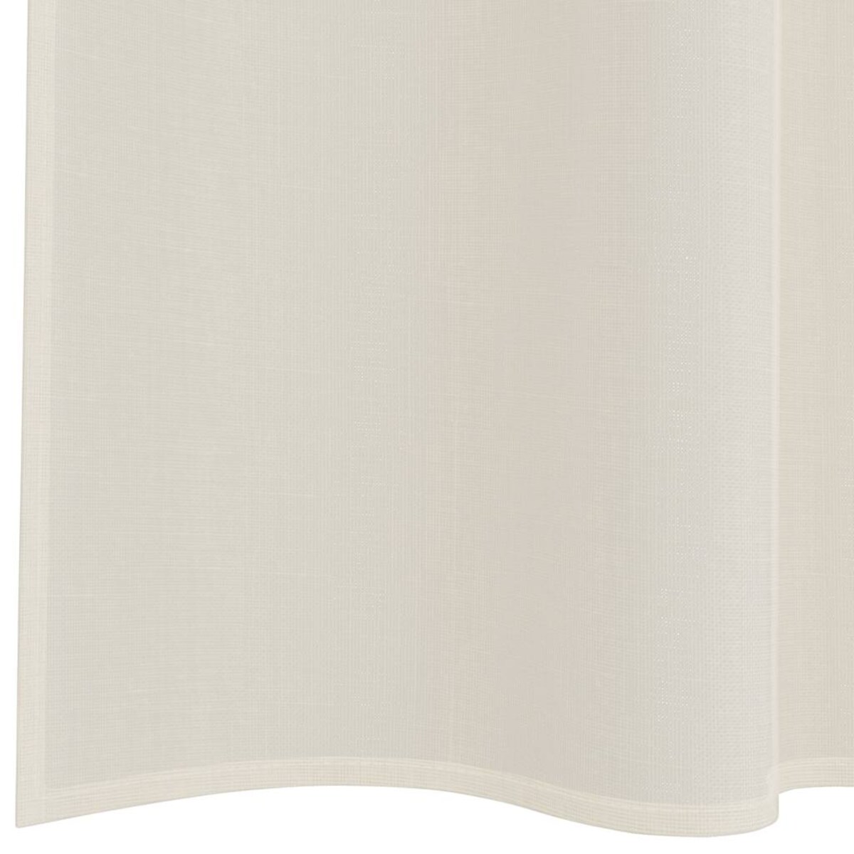 vidaXL Zasłony woalowe z kieszeniami na drążek 2 szt. Kremowe