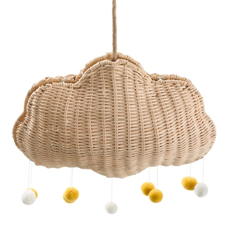 Lampa wisząca Chmurka ONON Rattan Naturalny