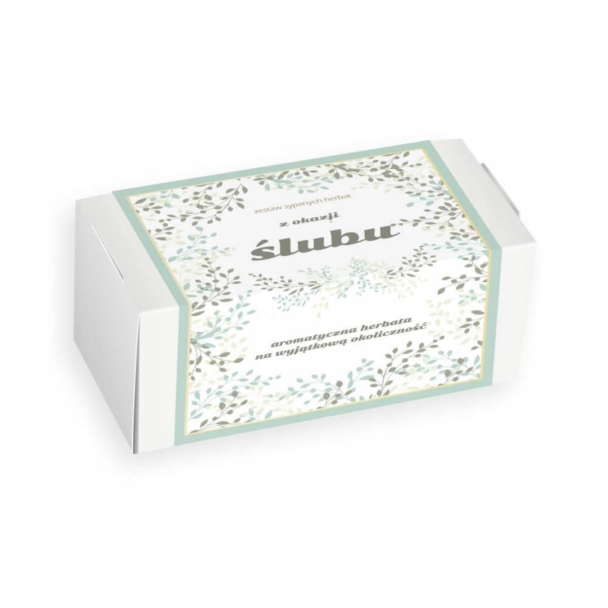 Duży box prezentowy upominkowy - herbata sypana kubki z zaparzaczami świeca sojowa róże mydlane - prezent upominek dla PARY MŁODEJ NA ŚLUB WESELE