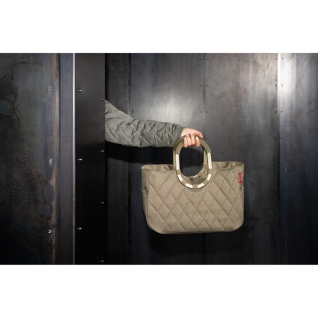 Torba LOOPSHOPPER M FRAME, rhombus olive