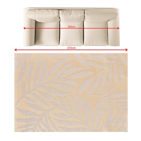 Dywan Avenna golden beige 160x230 cm, 160x230 cm