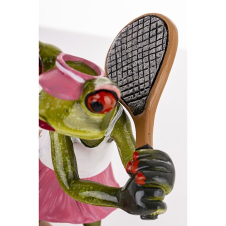 Figurka - żabka 15x9x9,5 cm FROGG tenisistka