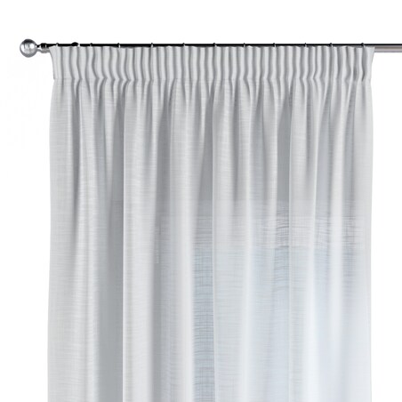 Zasłona na taśmie marszczącej 1 szt. 130x245 prześwitujący ecru