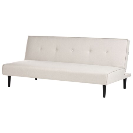 Sofa rozkładana jasnobeżowa VISBY