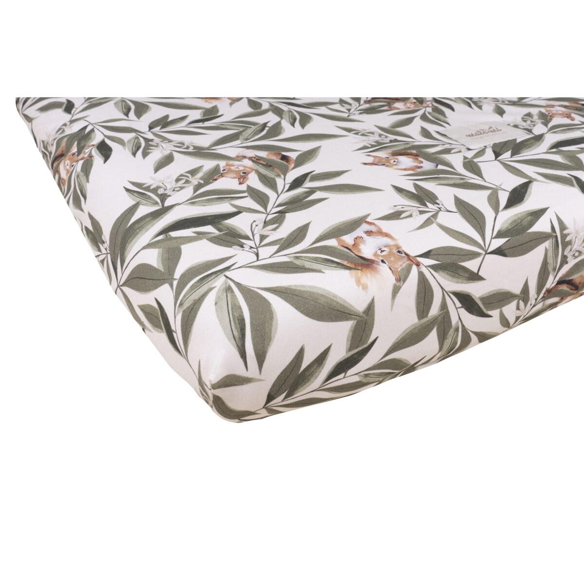 Prześcieradło bawełniane woodland - L