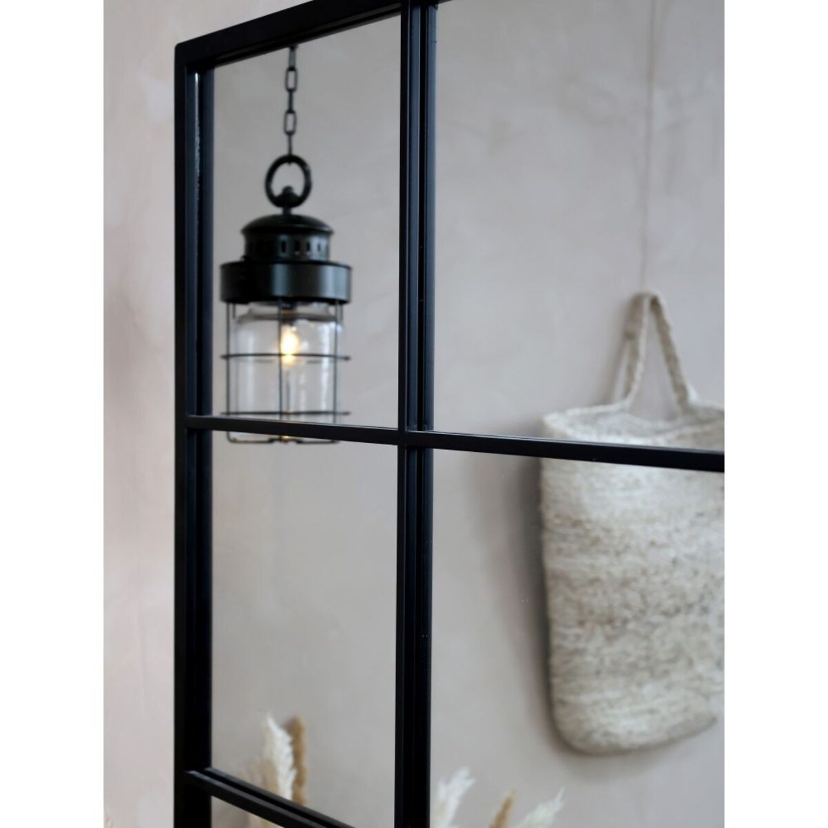 Lustro ze szprosami metalowe Factory 180 cm