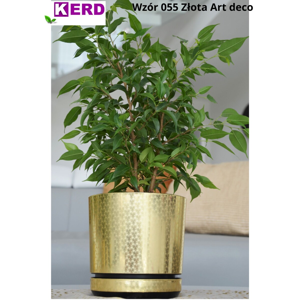 12 cm wzór ZŁOTY ART - DECO piękny elegancki deseń niezwykły wzór glamour ekskluzywna