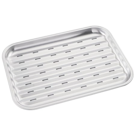 Tacka do grillowania, wielokrotnego użytku, 34x24x2cm, stal nierdzewna, KINGHOFF