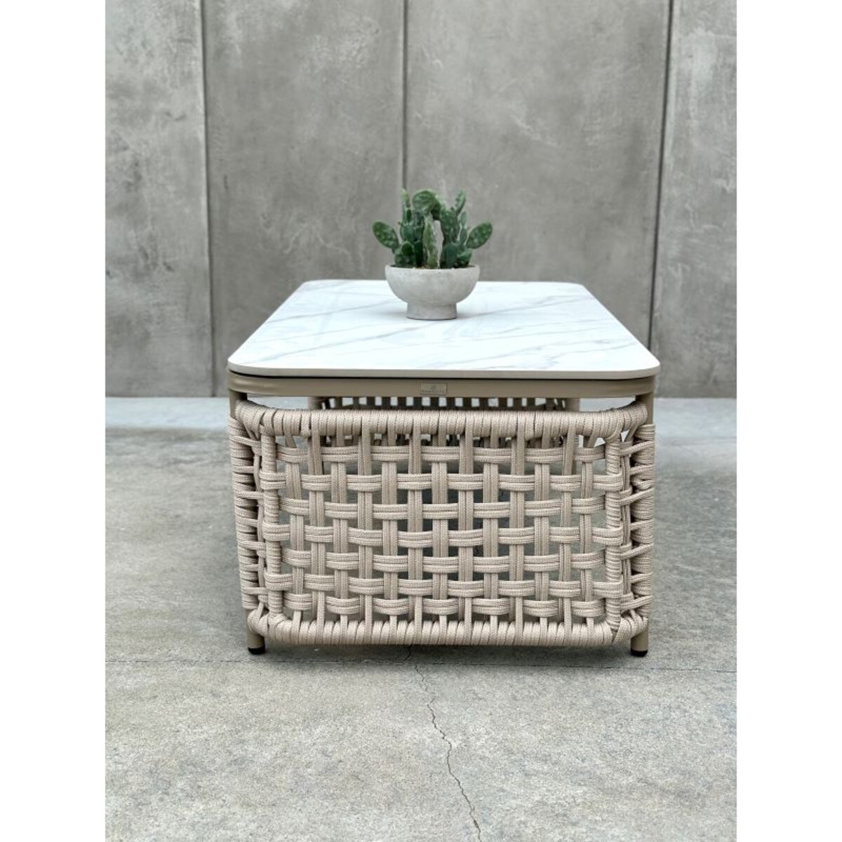 STOLIK ALUMINIOWY TIZIANO SZAMPAŃSKI