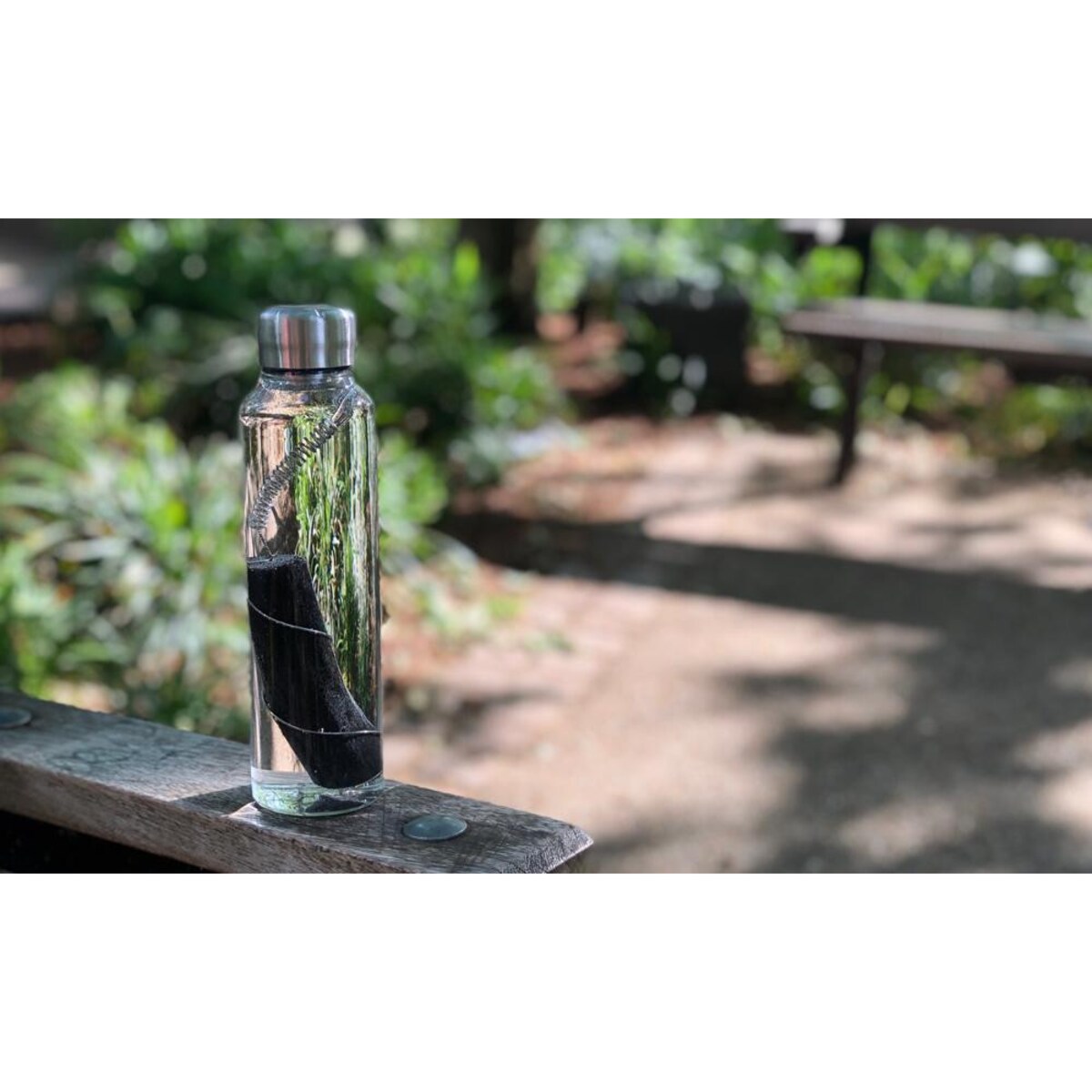 Zestaw: filtr węglowy i stelaż Eau Good, Black+Blum