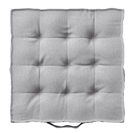 Poduszka na krzesło Kuba, szary, 40 x 40 x 6 cm, Madrid