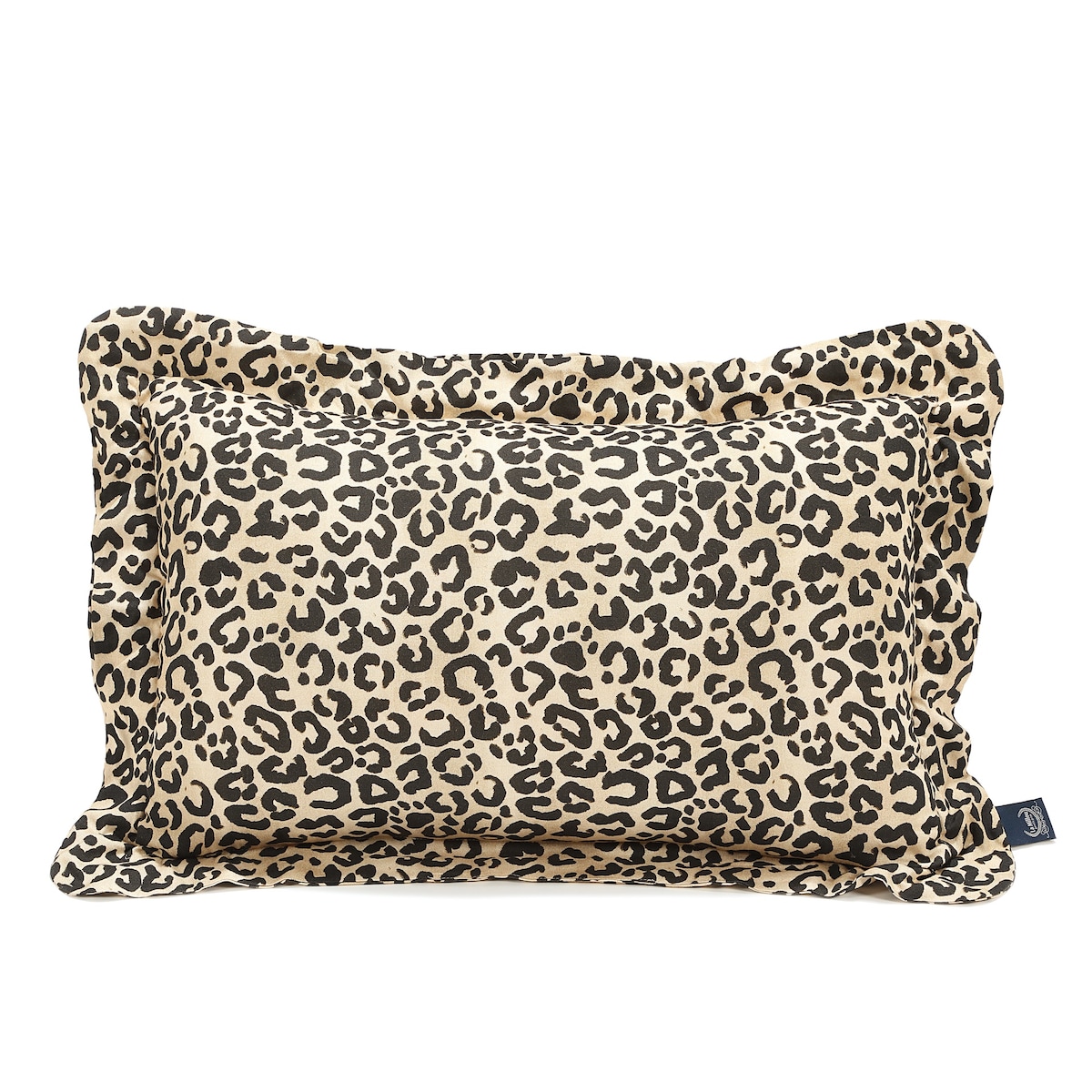 La Millou - Poduszka do spania Bawełna LEOPARD CREAM by Magdalena Lamparska