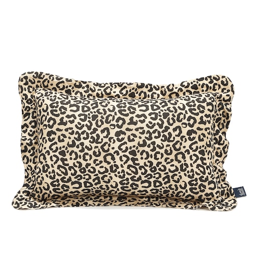 La Millou - Poduszka do spania Bawełna LEOPARD CREAM by Magdalena Lamparska