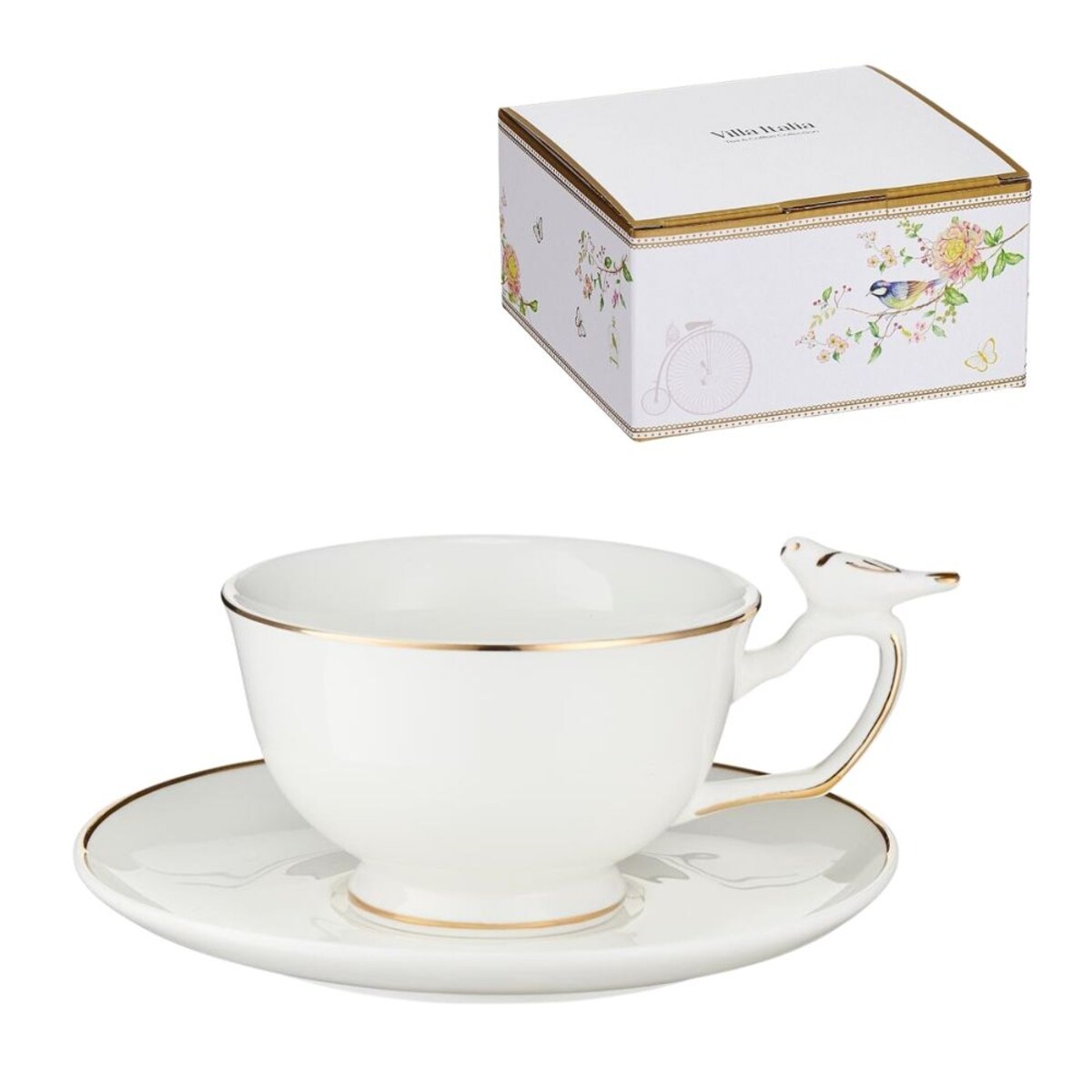 VILLA ITALIA Filiżanka do herbaty porcelanowa 180 ml PIAF