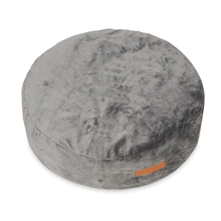 Animood Pufa Molly rozmiar: uniwersalny, kolor: ciemny szary , materiał:welur