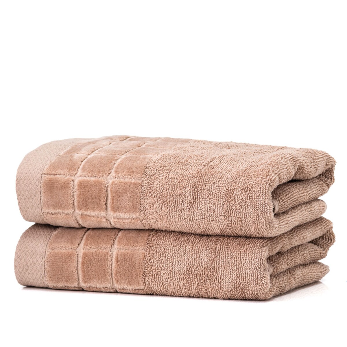 Luksusowy ręcznik CARAMEL CREAM 70x140 cm z bawełny czesanej premium