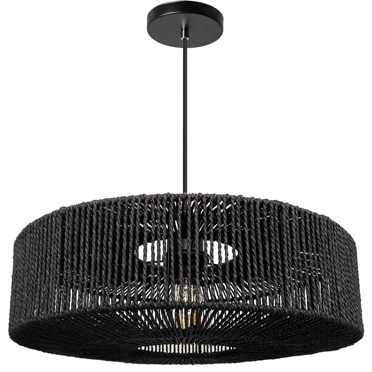 Lampa Wisząca Boho APP1484-1CP Czarna