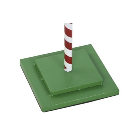 Skrzynka na listy świąteczna 92,5x38,5x20,5 cm ZIELONA