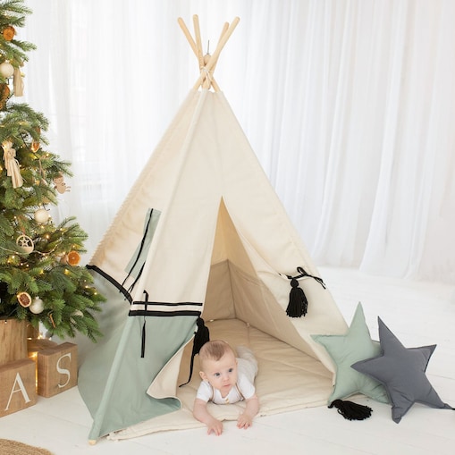 Namiot tipi z matą i poduszkami, Tipi Sage