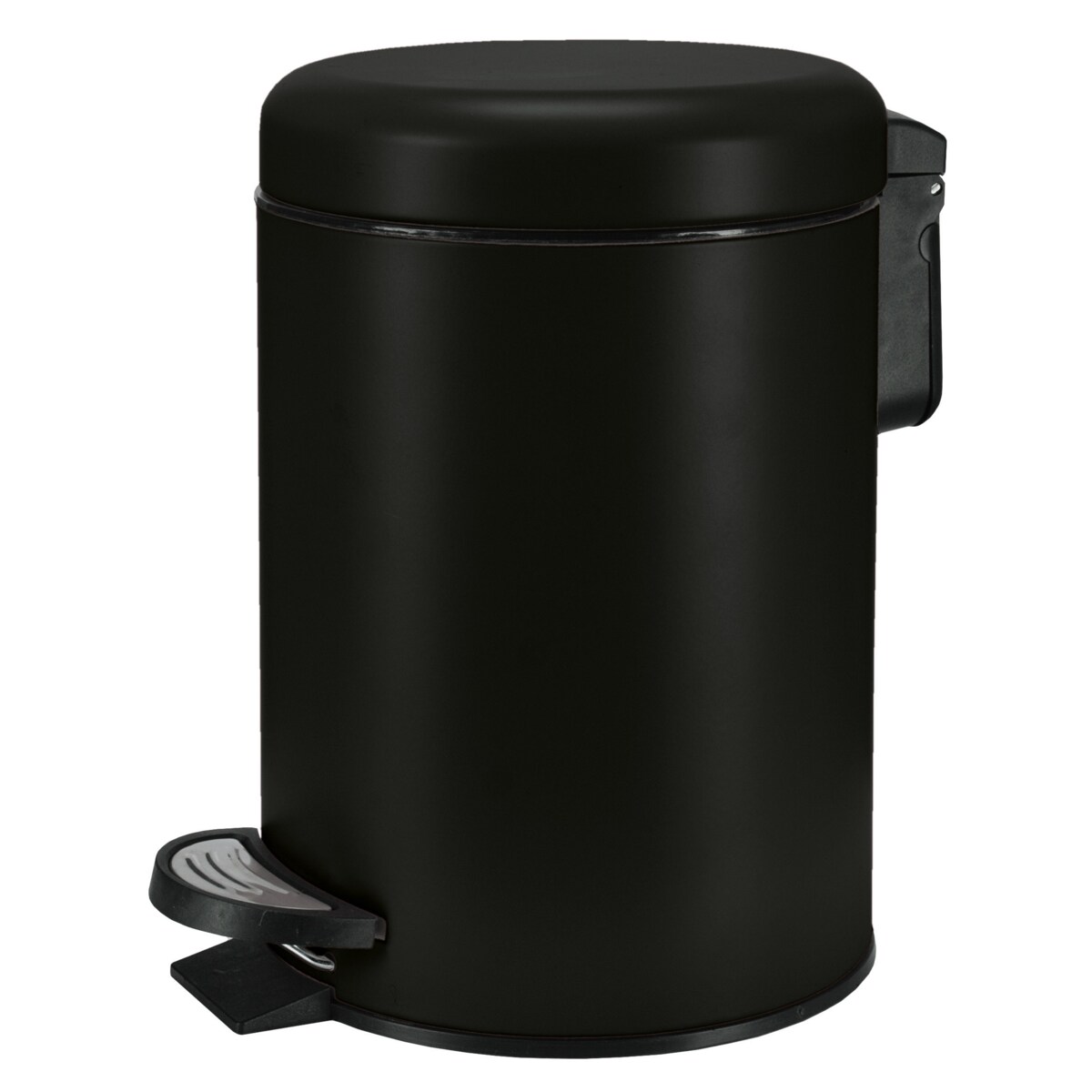 Kleine Wolke One Kosz łazienkowy 3L, metal czarny mat