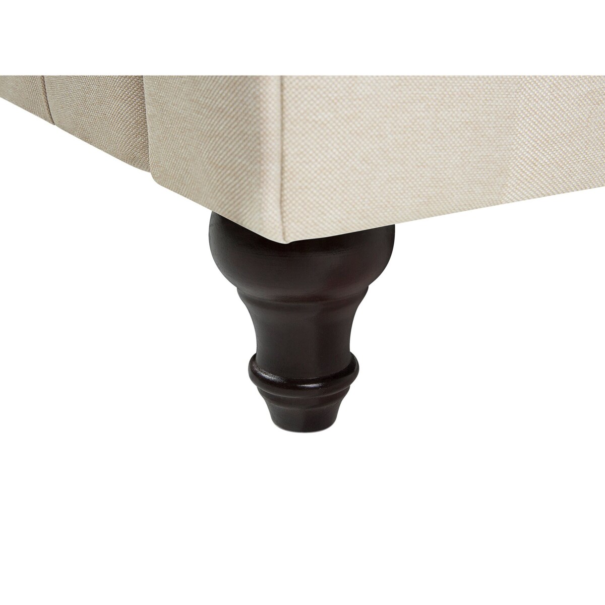 Fotel beżowy CHESTERFIELD