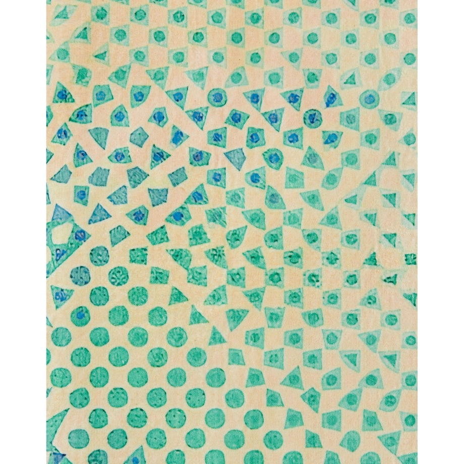 Dywan 80 x 150 cm niebiesko-zielony SUSUZ