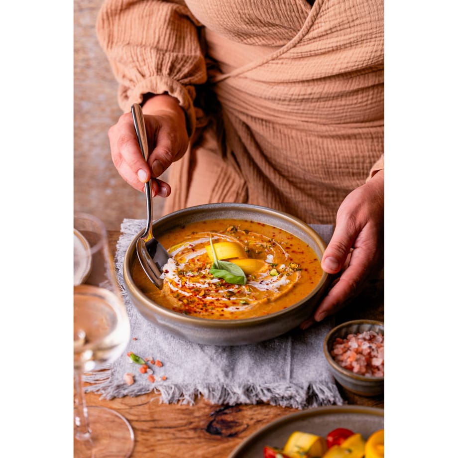 Sztućce srebrne Tsubame 24 szt. Japońska stal 18/10 SUS304 Ręcznie polerowane Połysk Na prezent